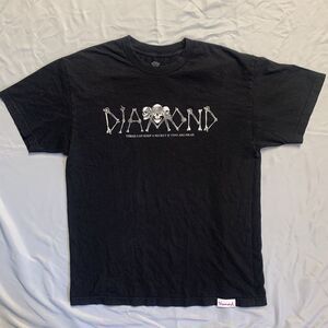 Diamond Supply Secrets Die Men's Graphic T Shirt Size Large Skateboarding
